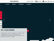 Tablet Screenshot of kultura.itthon.hu